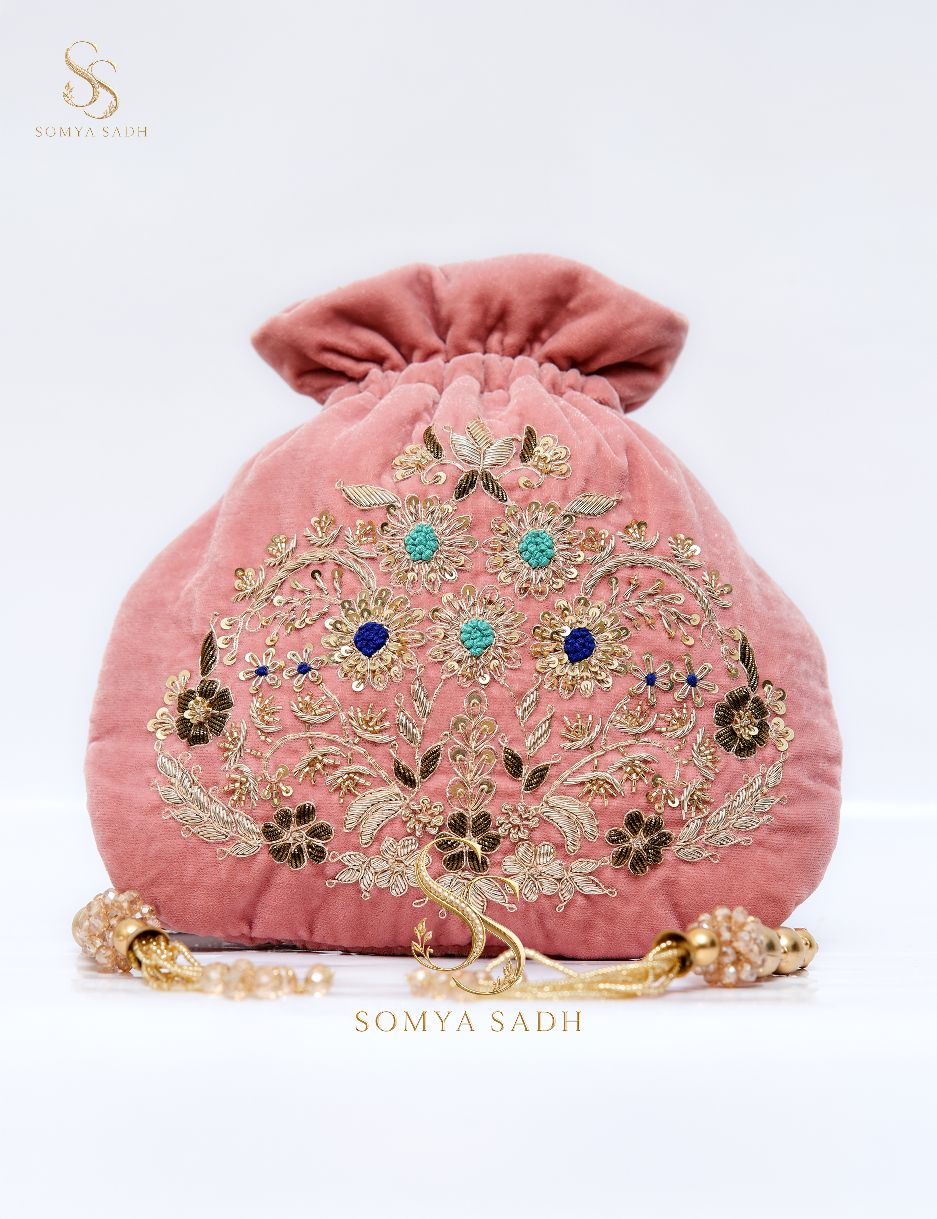 Gulab Sheesh Blush Potli, main product view